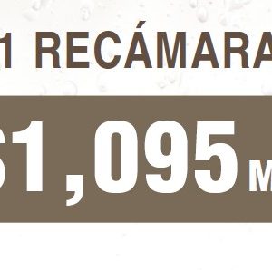 Membresía 1 Recámara — $1,095 MXN / mes