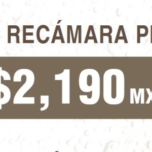 Membresía 1 Recámara PH — $2,190 MXN / mes